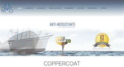 Desktop Screenshot of coppercoat.com.br