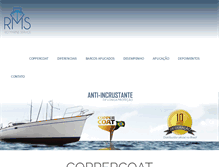 Tablet Screenshot of coppercoat.com.br